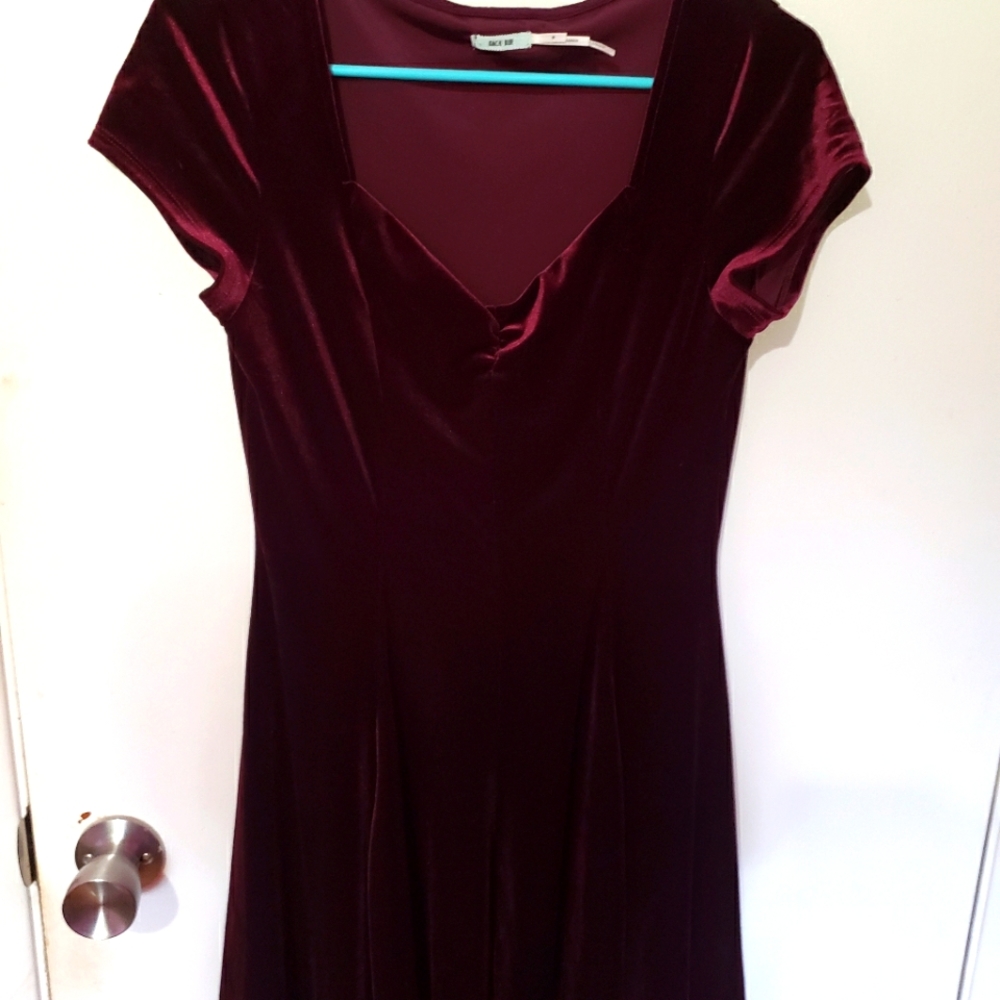 Purple dress
